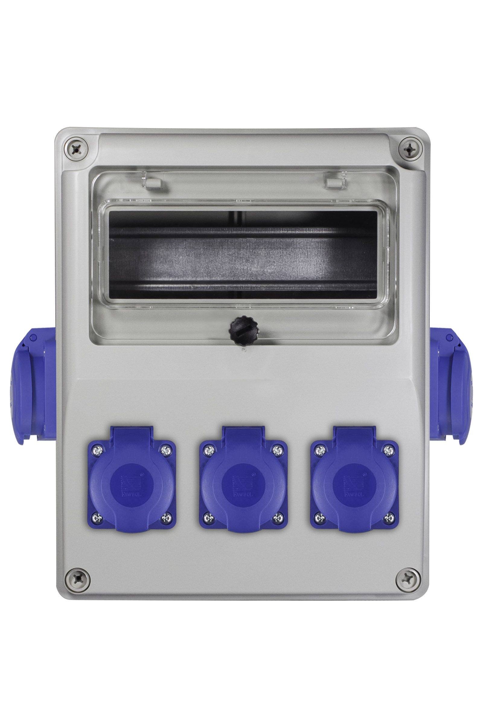 Verteiler R-BOX 240 8S: 5x250V, 250V, IP44 – Pawbol