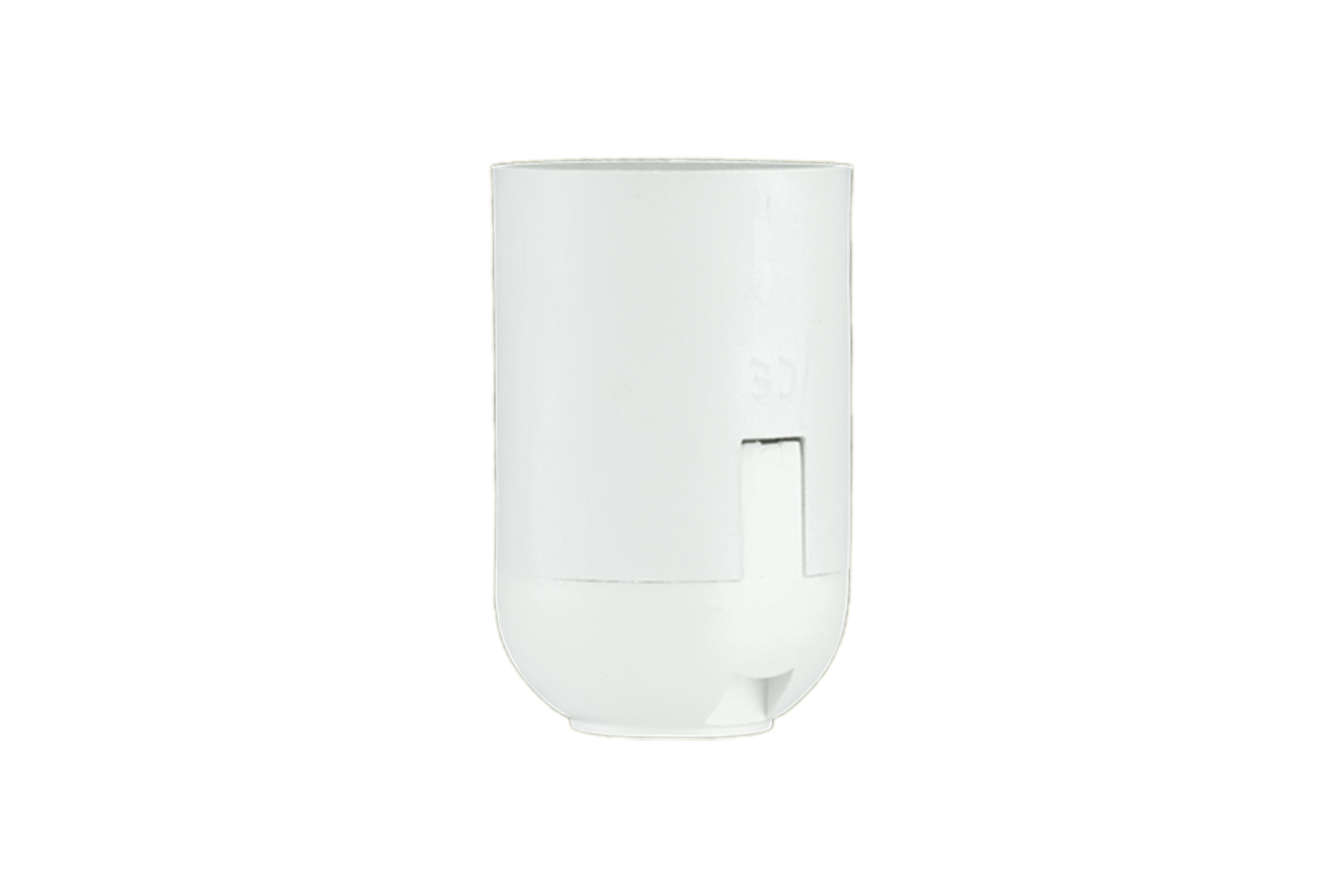 ThermVerpackunglast-Fassung E27, 4A, 250V, weiß – Pawbol