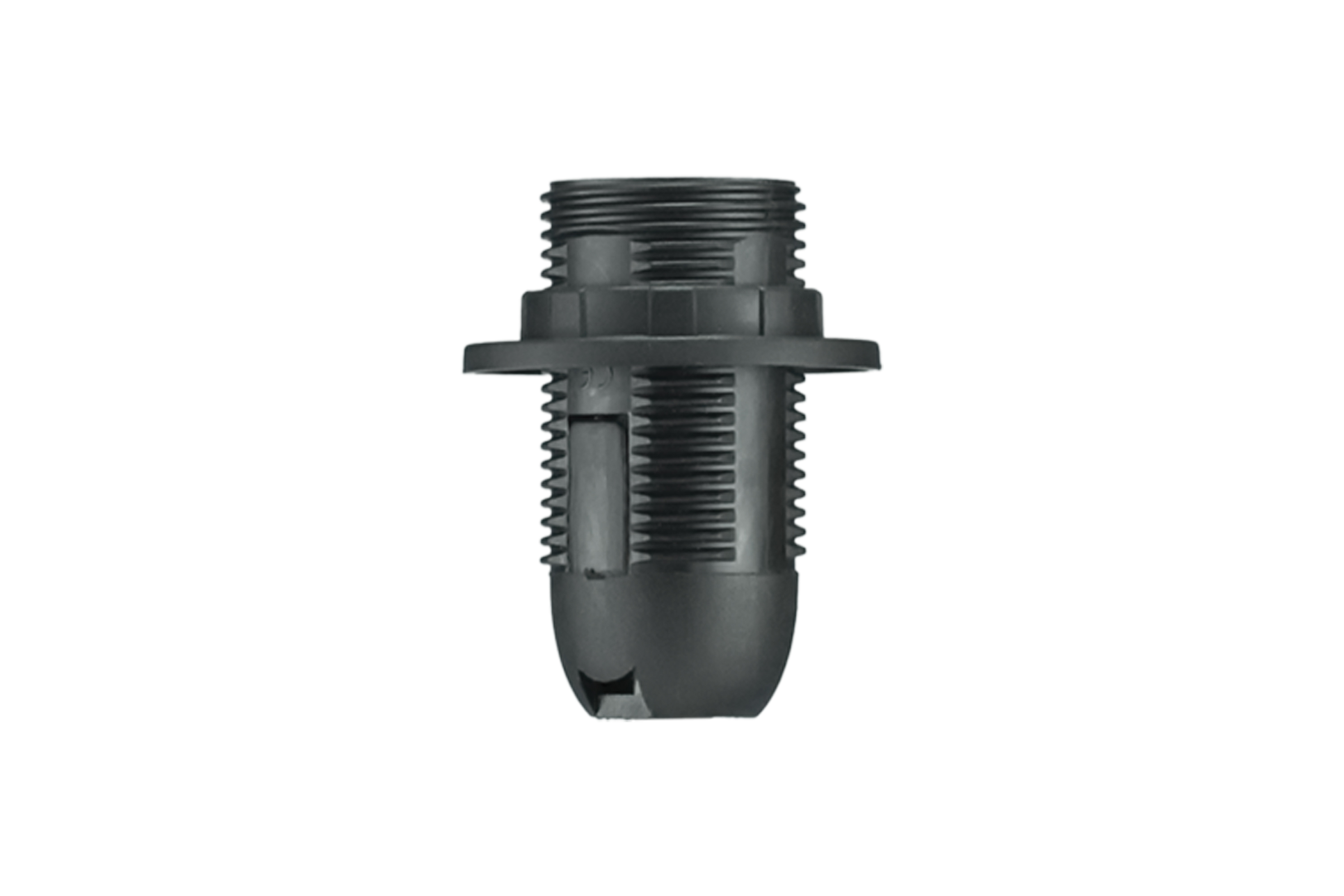 ThermVerpackunglast-Fassung E14 mit Bund, 4A, 250V, schwarz – Pawbol