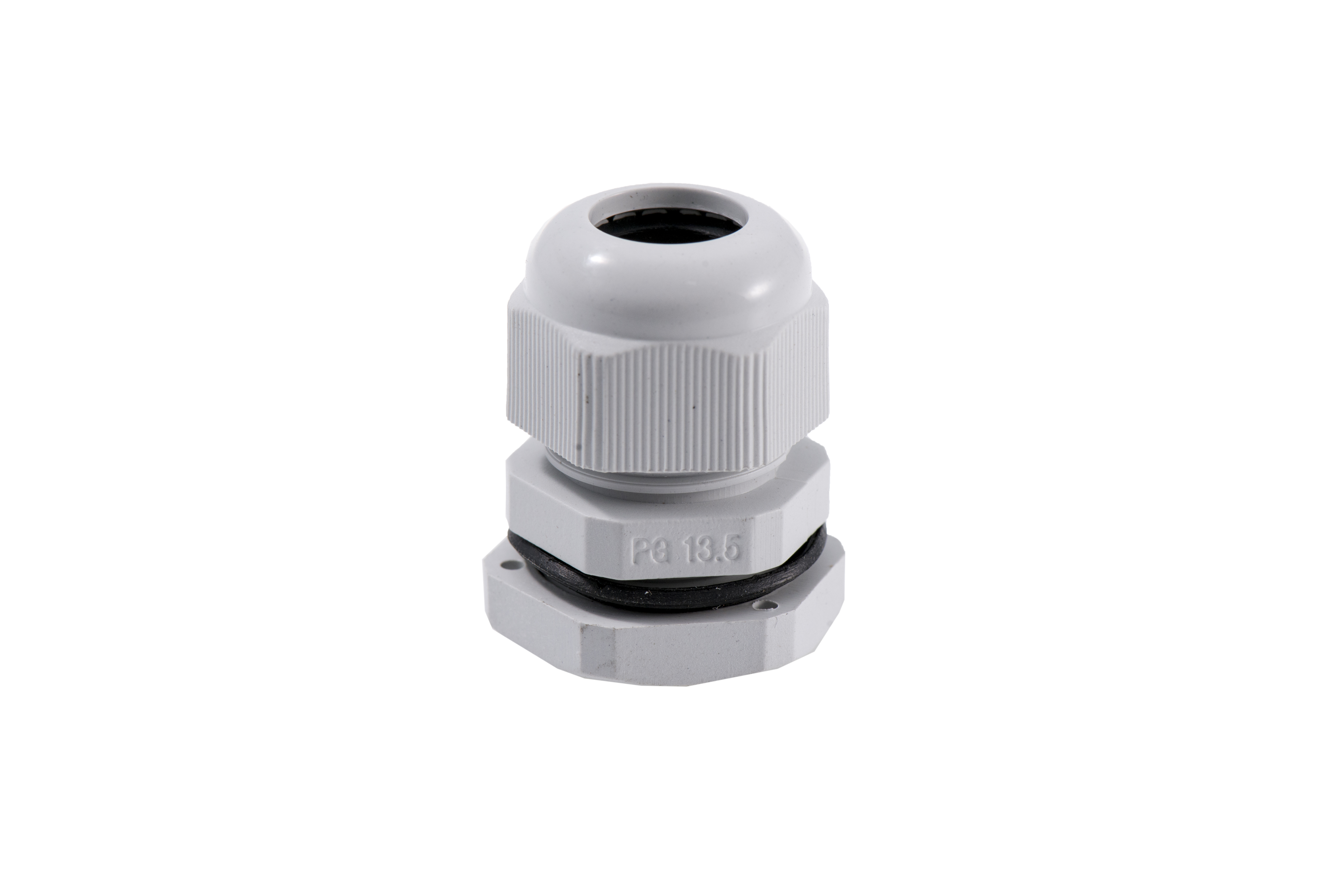 Isolier-Kabelverschraubung PG-13,5, grau, IP68 – Pawbol