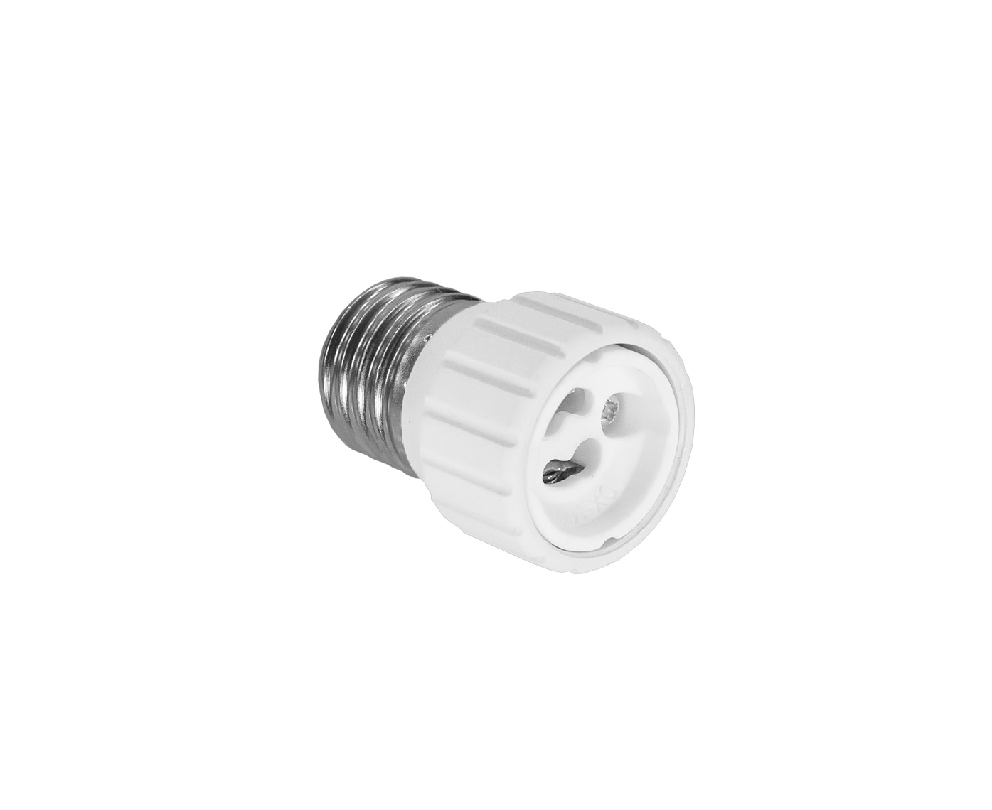 Reduzierfassung von E27 auf GU10, 4A, 250V, weiß – Pawbol