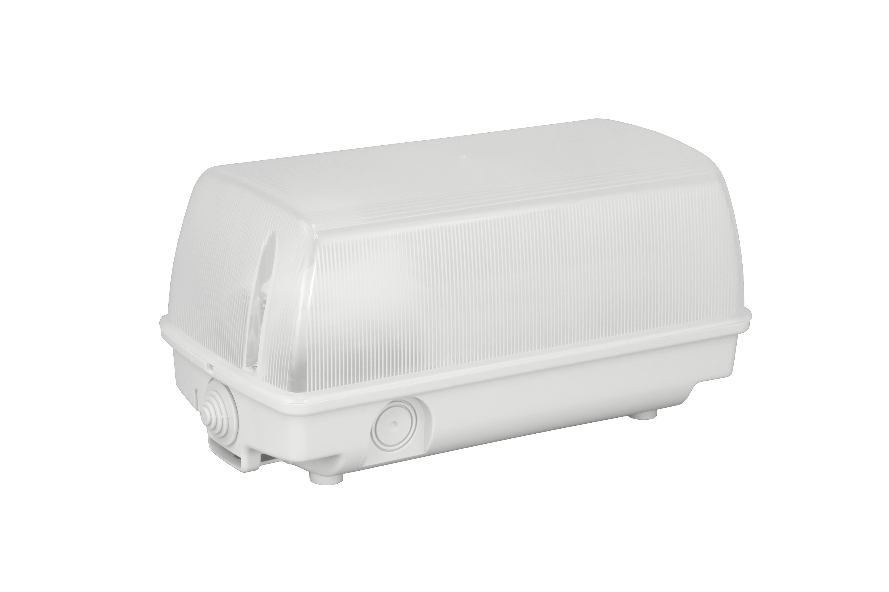 Leuchte SEZAR, E27, 18W, weiße matte Lampenschirm, Sockel weiß, 230V, IK07, IP44 – Pawbol