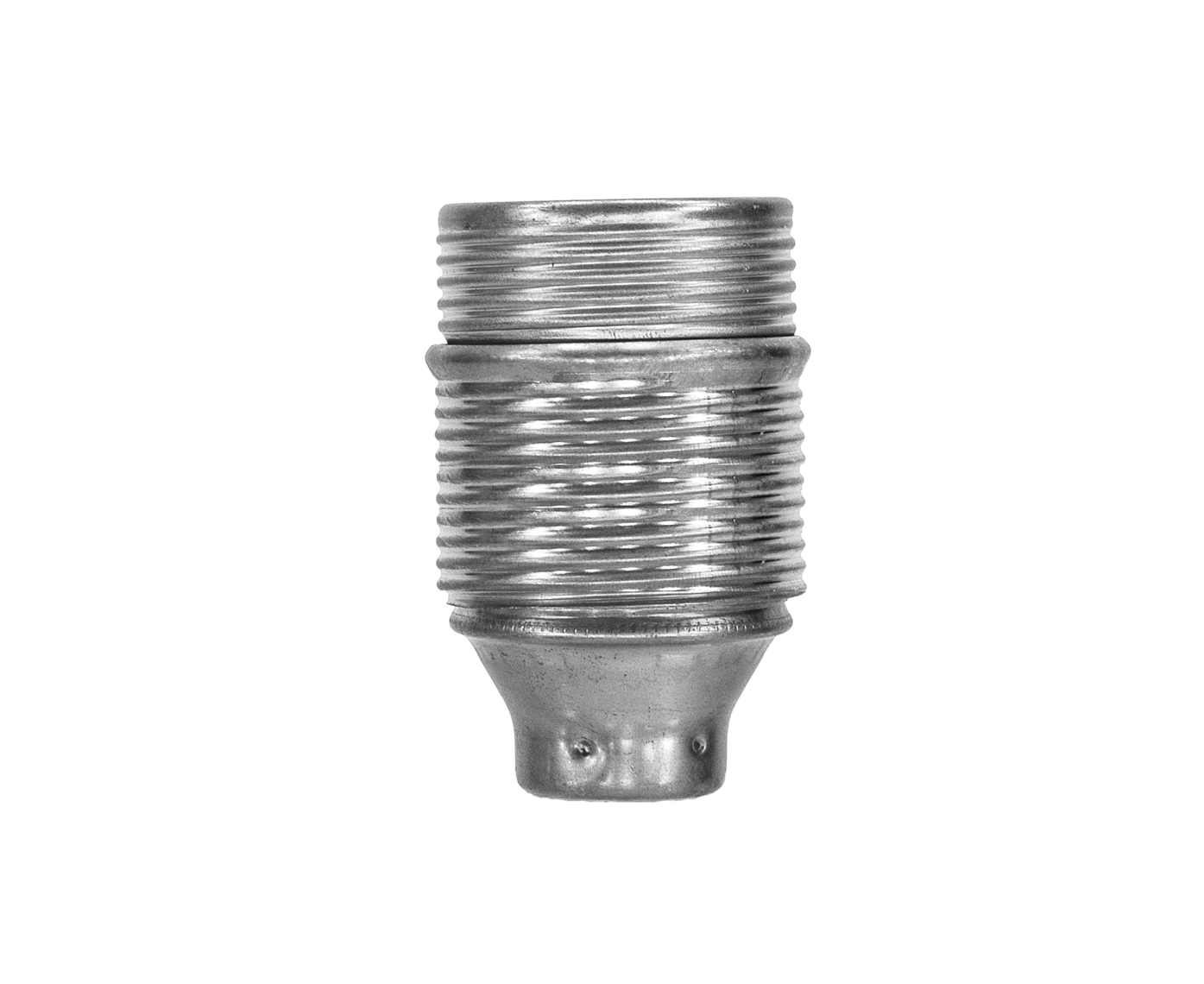 Metallfassung E27, 4A, 250V, silberner – Pawbol
