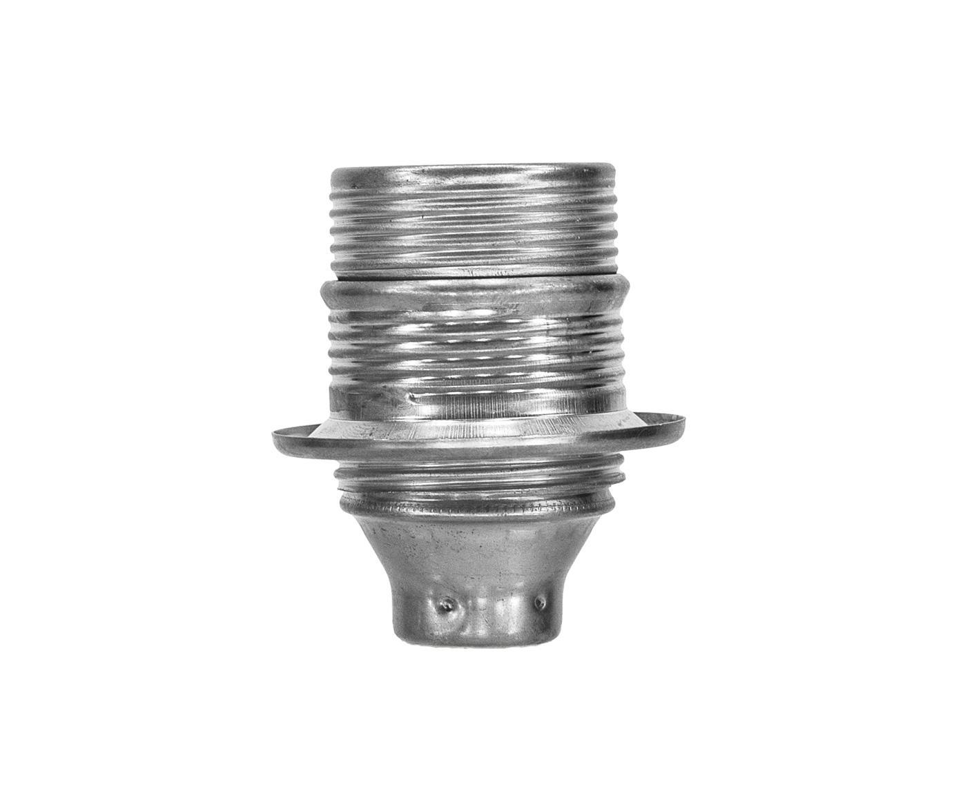 Metallfassung E27 mit Bund, 4A, 250V, – Pawbol