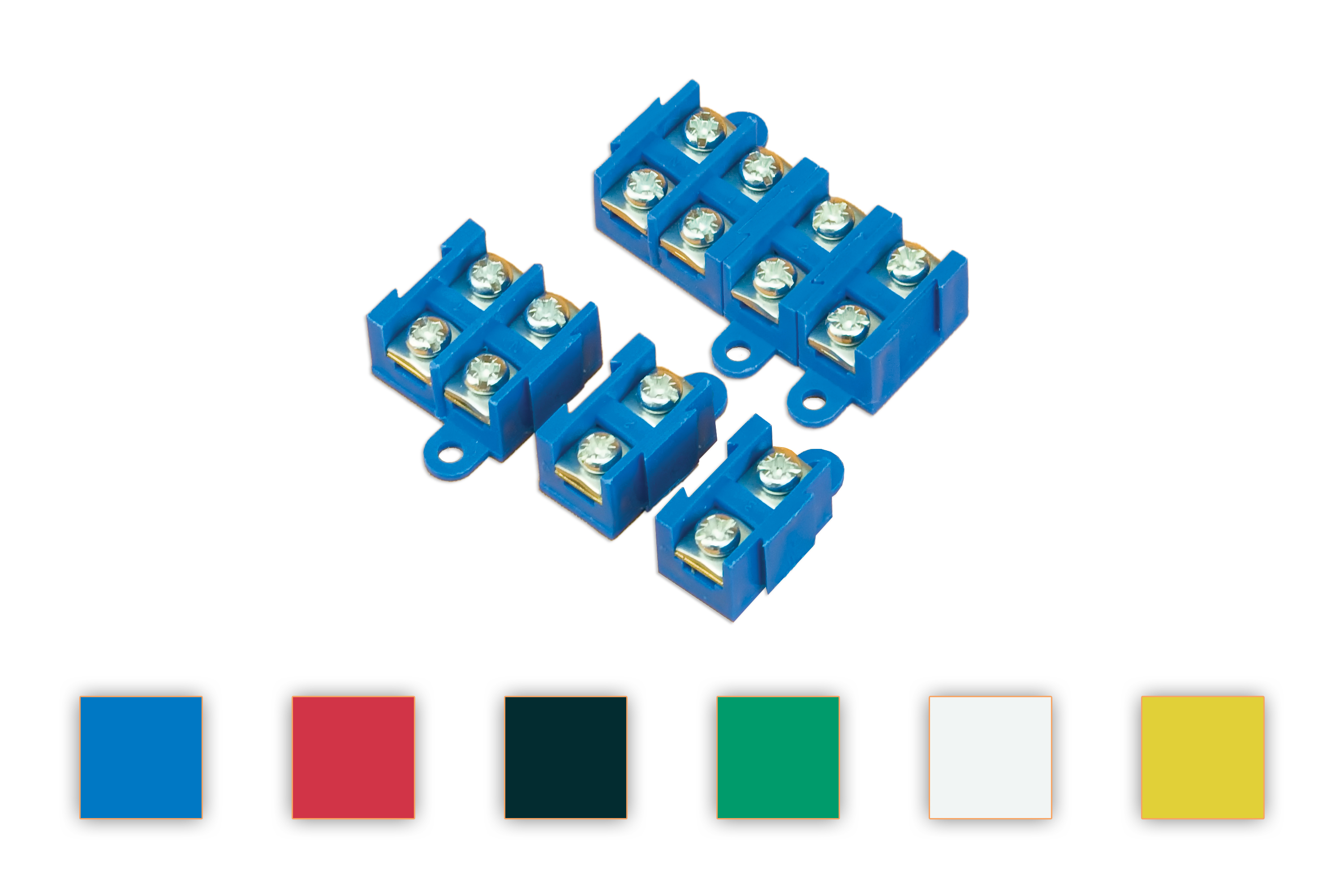 Klemmenleiste LZ vierfach, 4x1,5-4mm2, 32A, 400V, mehrfarbig