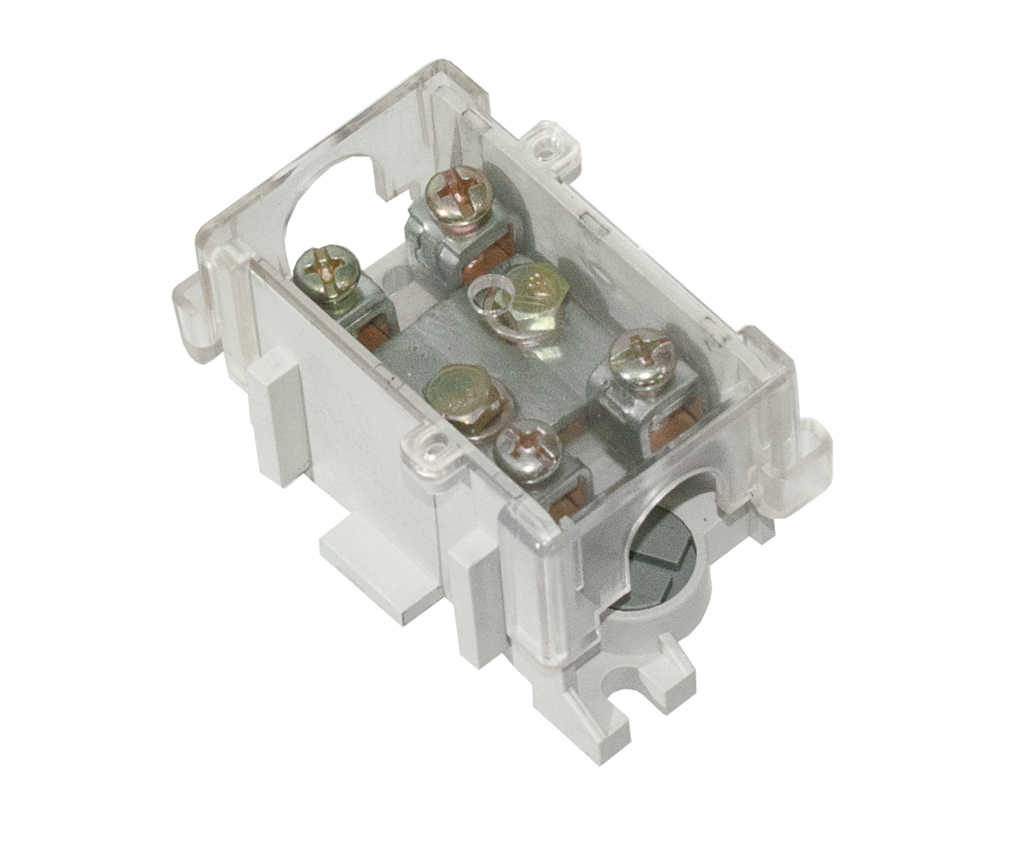 Klemmenleiste LG mit Abdeckung, 1x16-25mm2, 101A, 500V, transparent – Pawbol