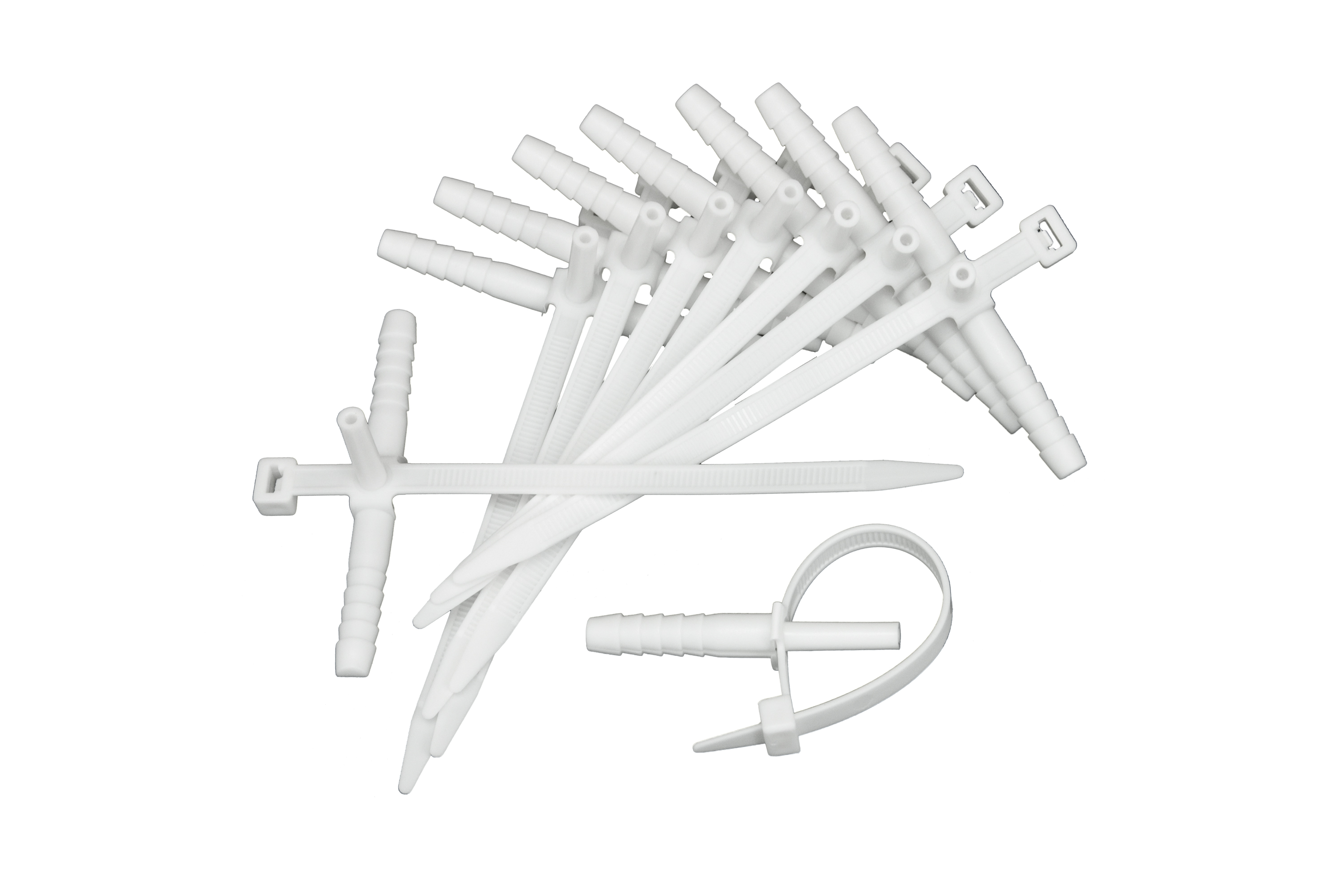 Montagehalter UM, ∅8mm, weiß, 100 Stück – Pawbol