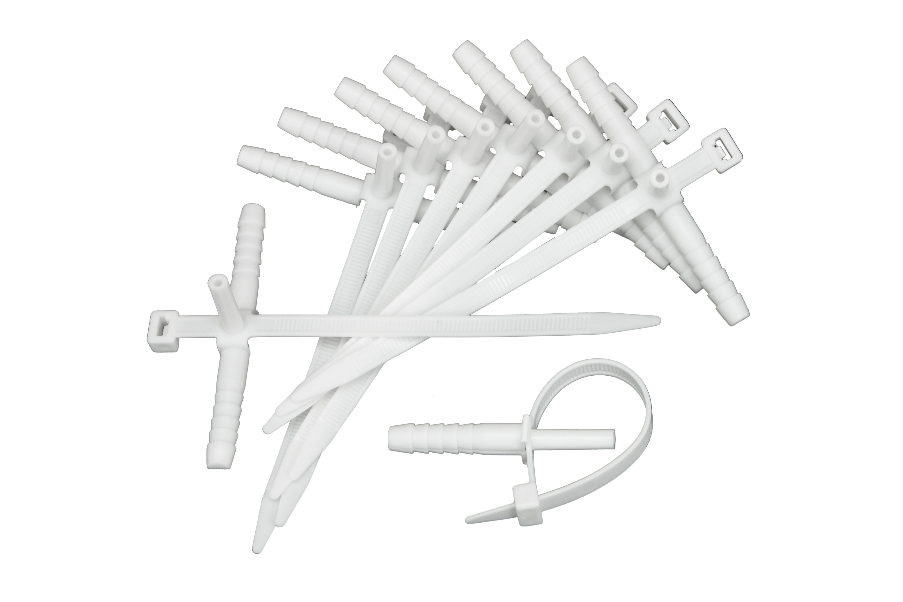 Montagehalter UM, ∅10mm, weiß, 25 Stück – Pawbol