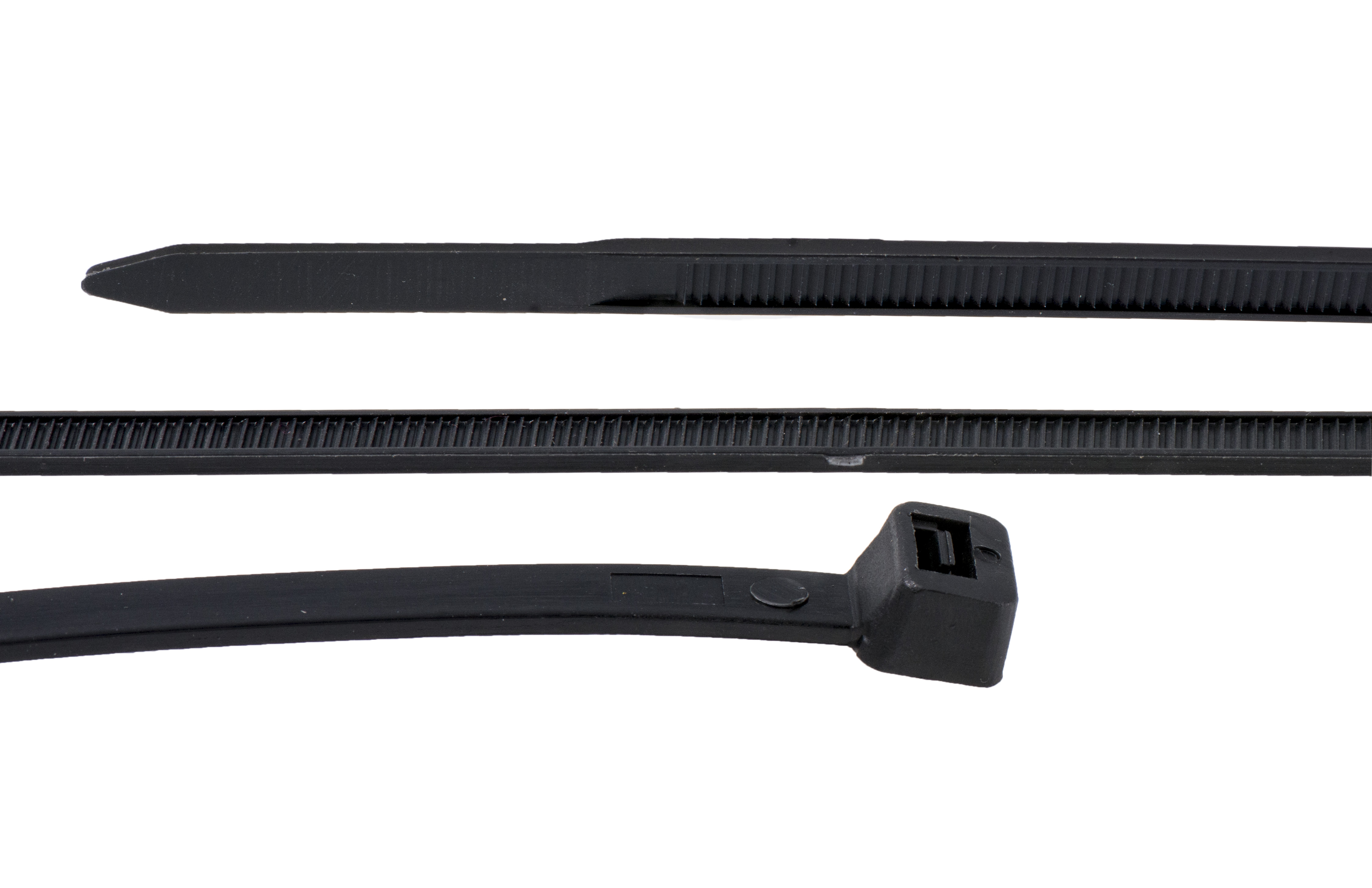Kabelbinder 350/4,8mm, schwarz, 100 Stück