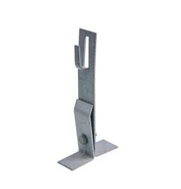 Blechhalter, Winkel, gerade, Biegeklemme, thermodiffusionsverzinkt – Pawbol