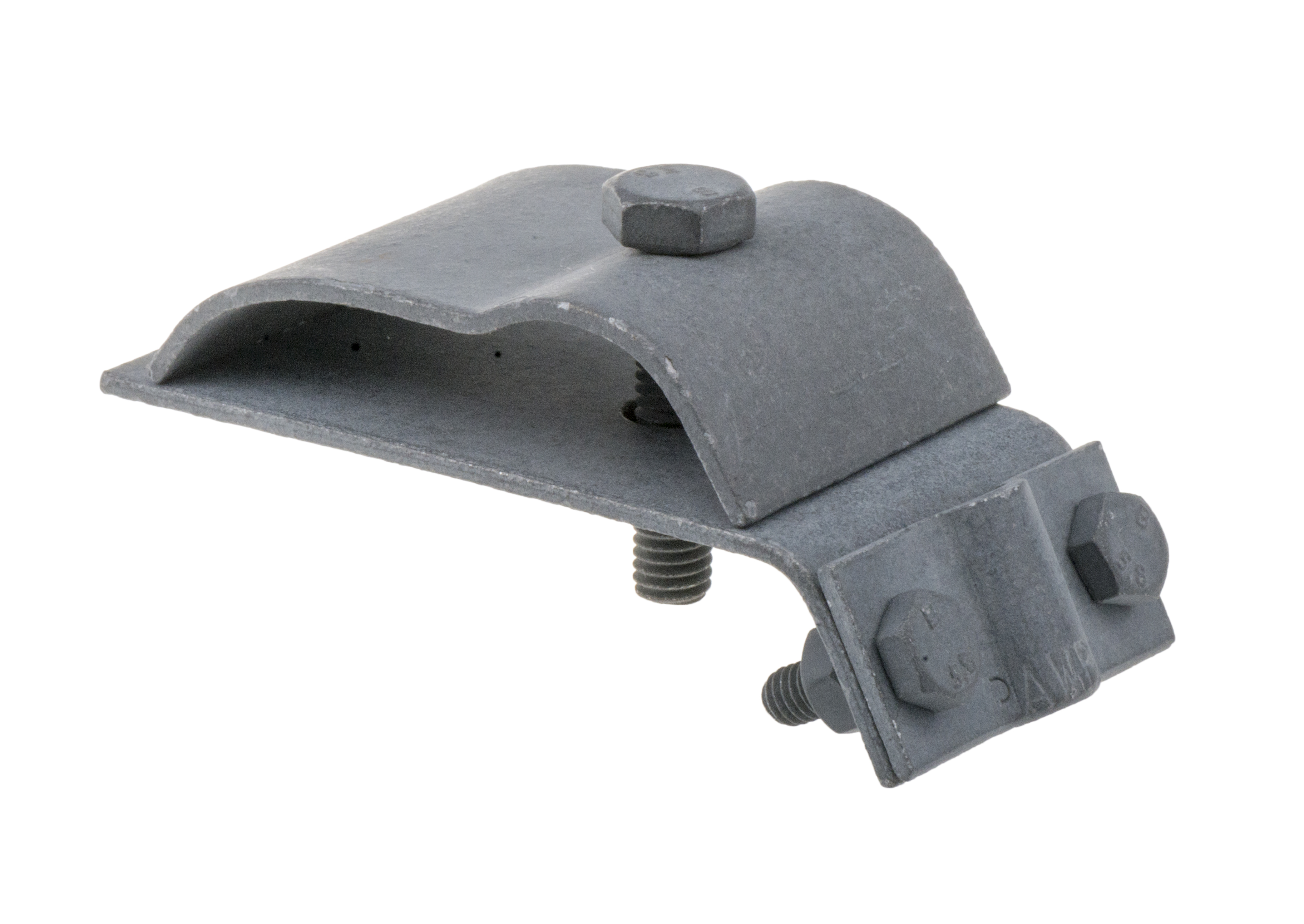 Rinnenverbinder, Schraubklemme 1xM8, 2xM6, feuerverzinkt