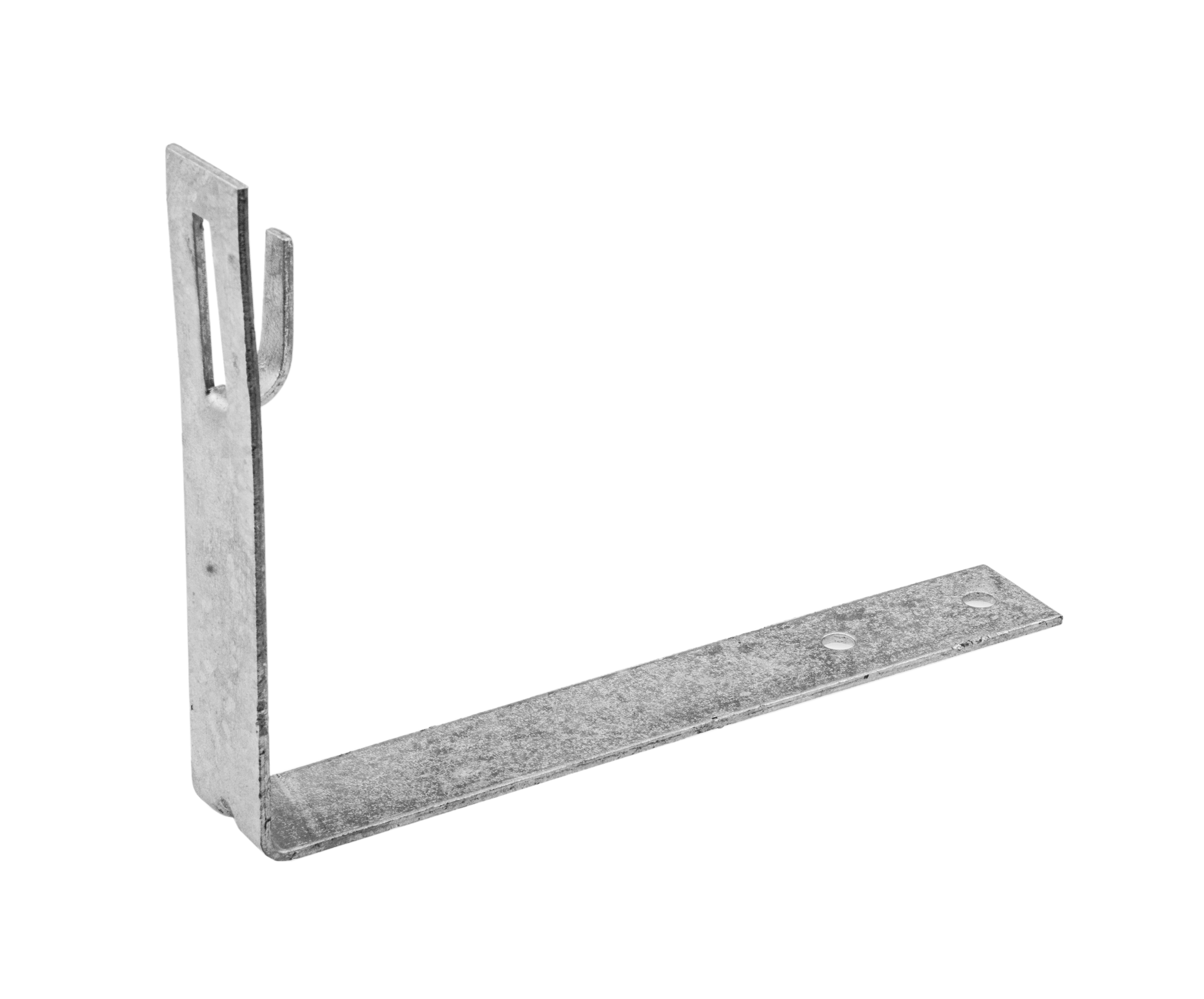 Dachziegelhalter, gerade, Biegeklemme, 160mm, feuerverzinkt – Pawbol