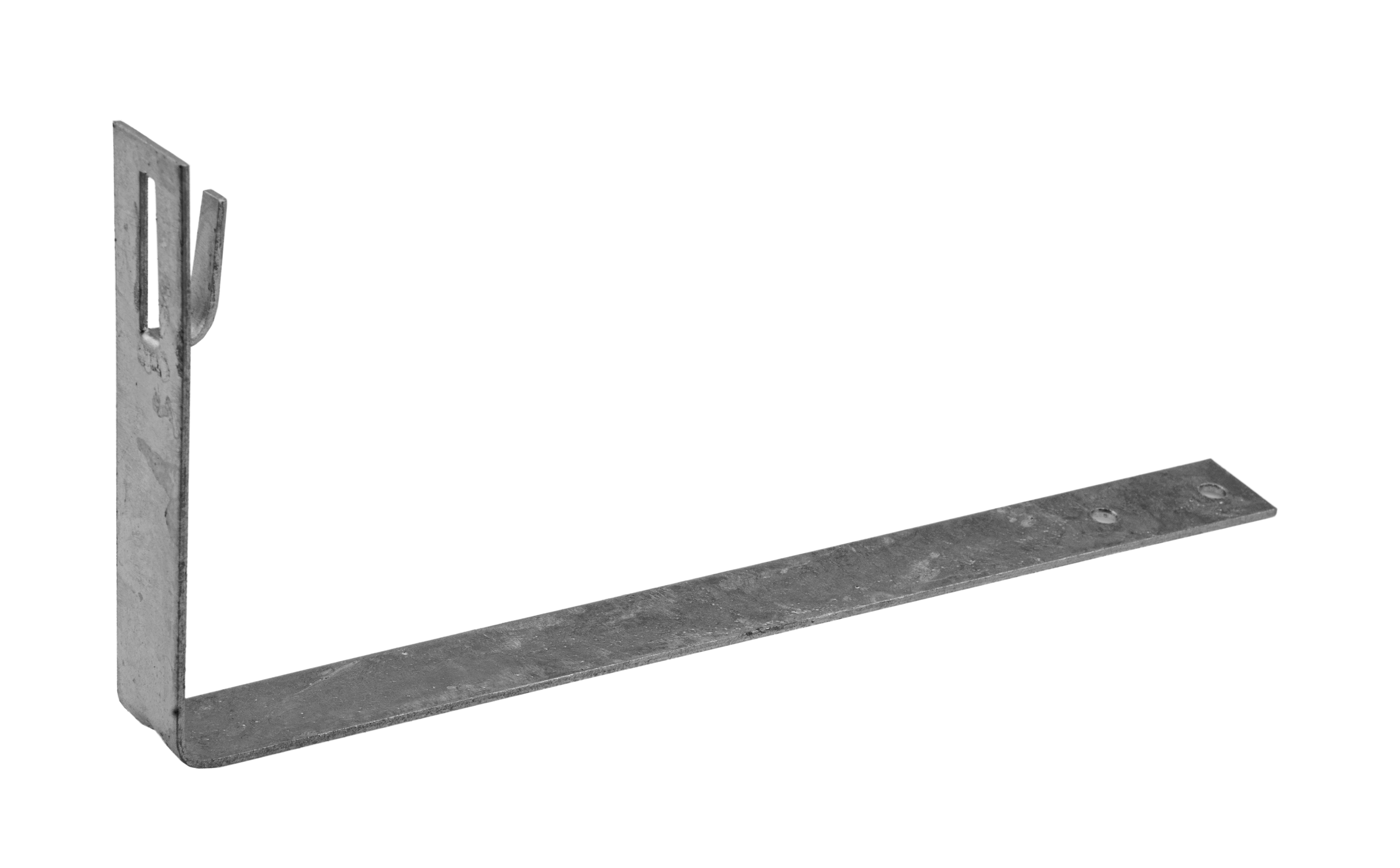 Dachziegelhalter, gerade, Biegeklemme, 280mm, feuerverzinkt – Pawbol