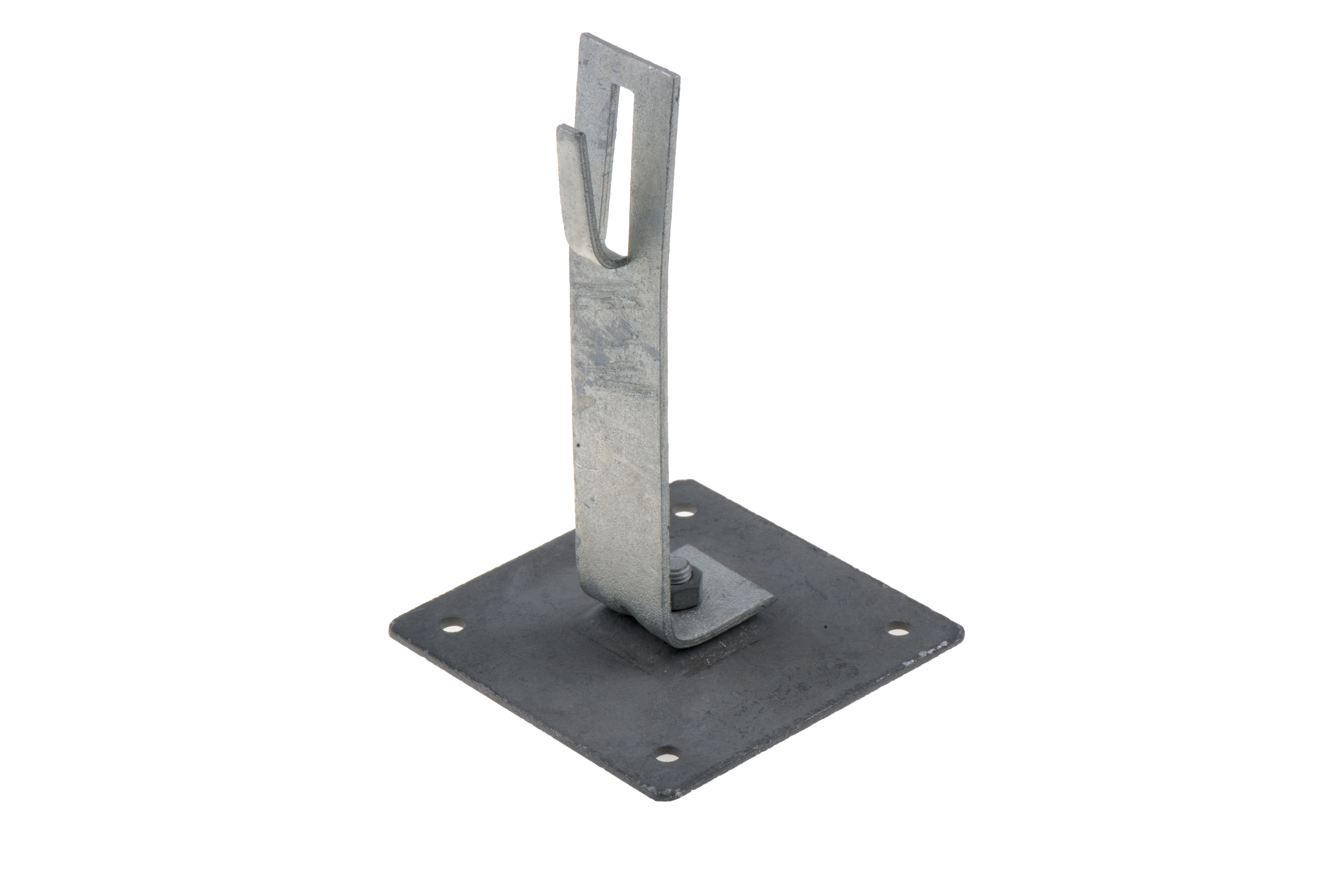 Bitumenhalter, Biegeklemme, 120mm, feuerverzinkt – Pawbol