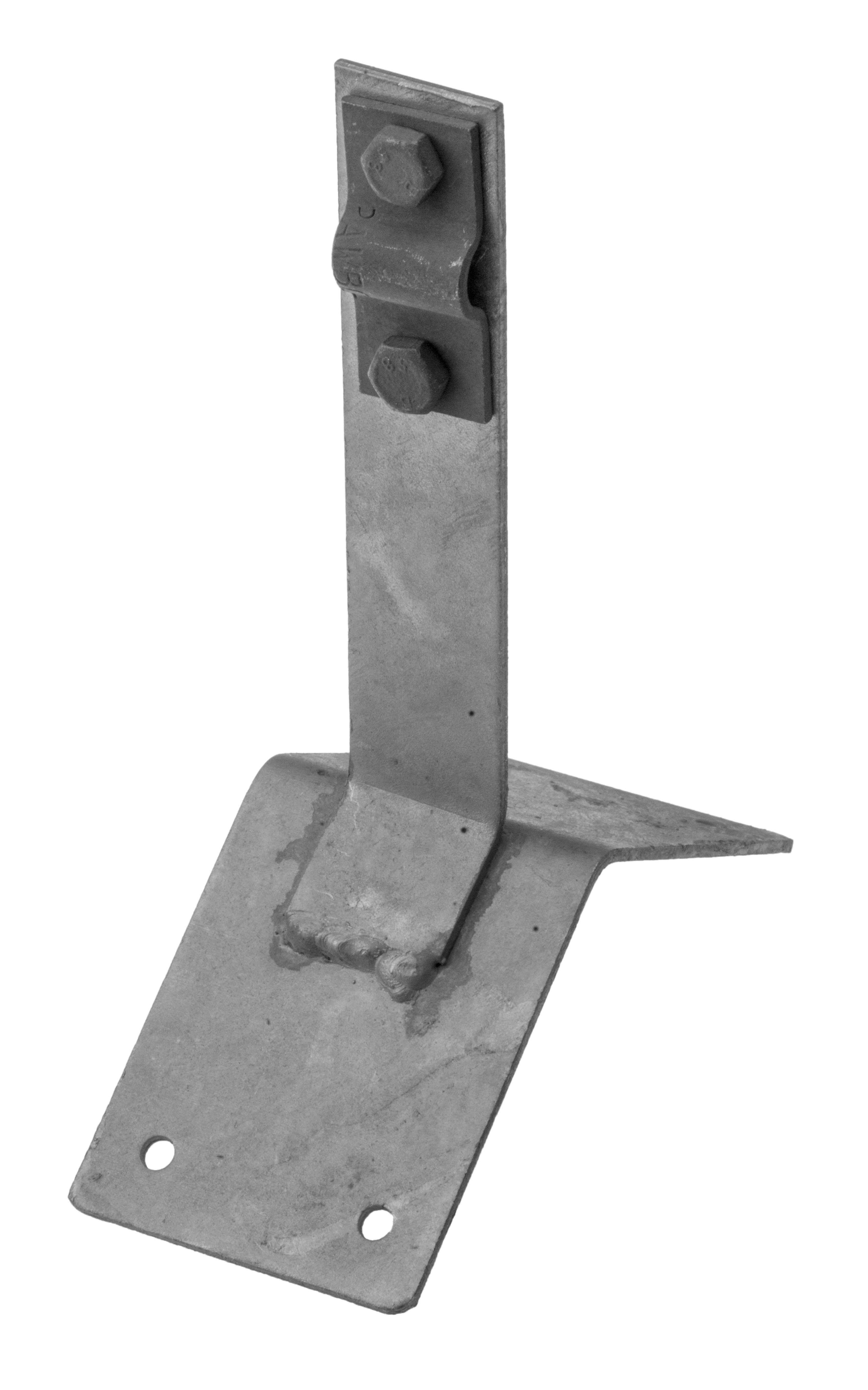 Dachhalter, Spitzen, Schraubklemme 2xM6, feuerverzinkt – Pawbol