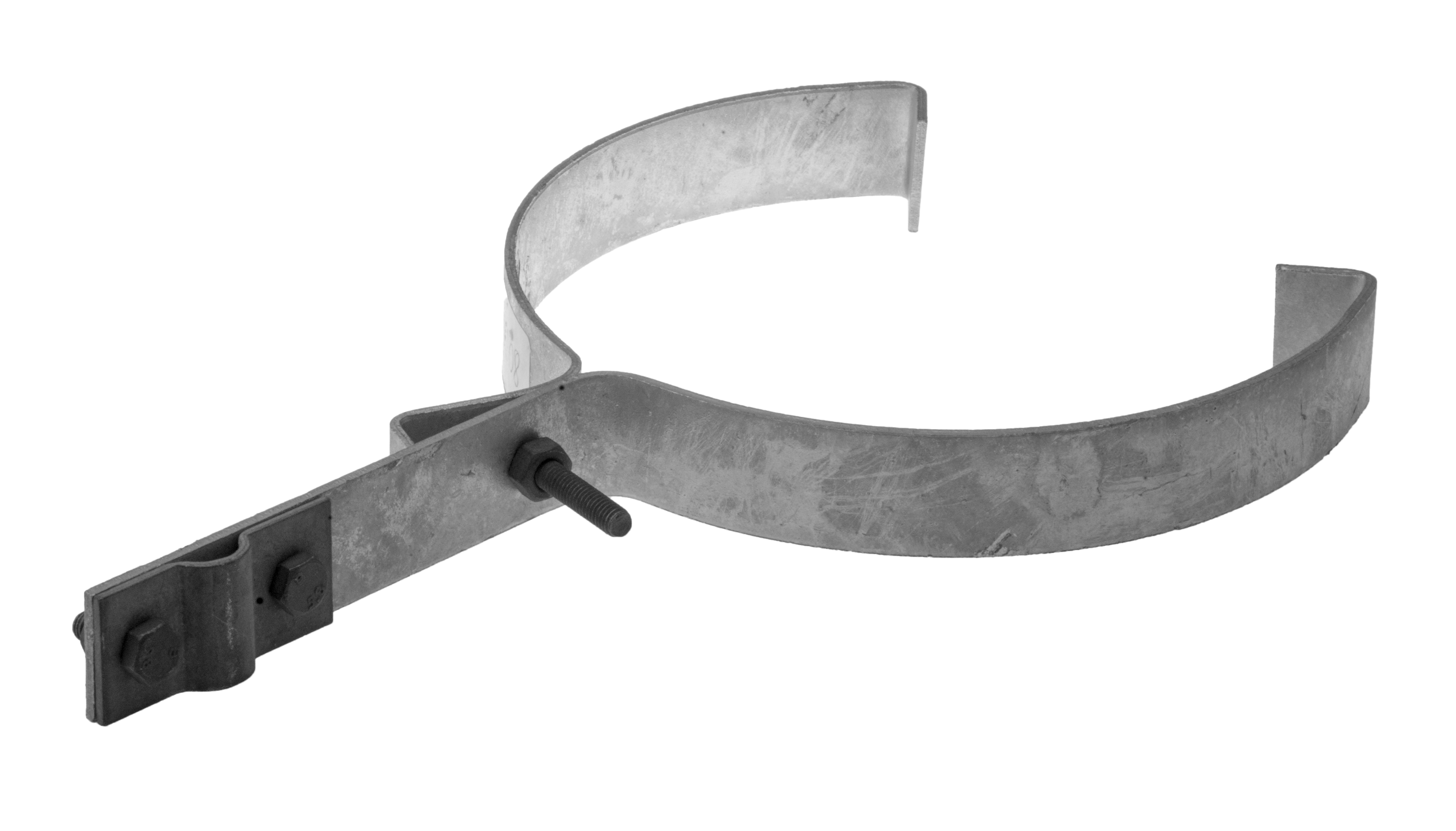 Dachfirstziegelhalter, Schraubklemme 2xM6, 250mm, feuerverzinkt – Pawbol