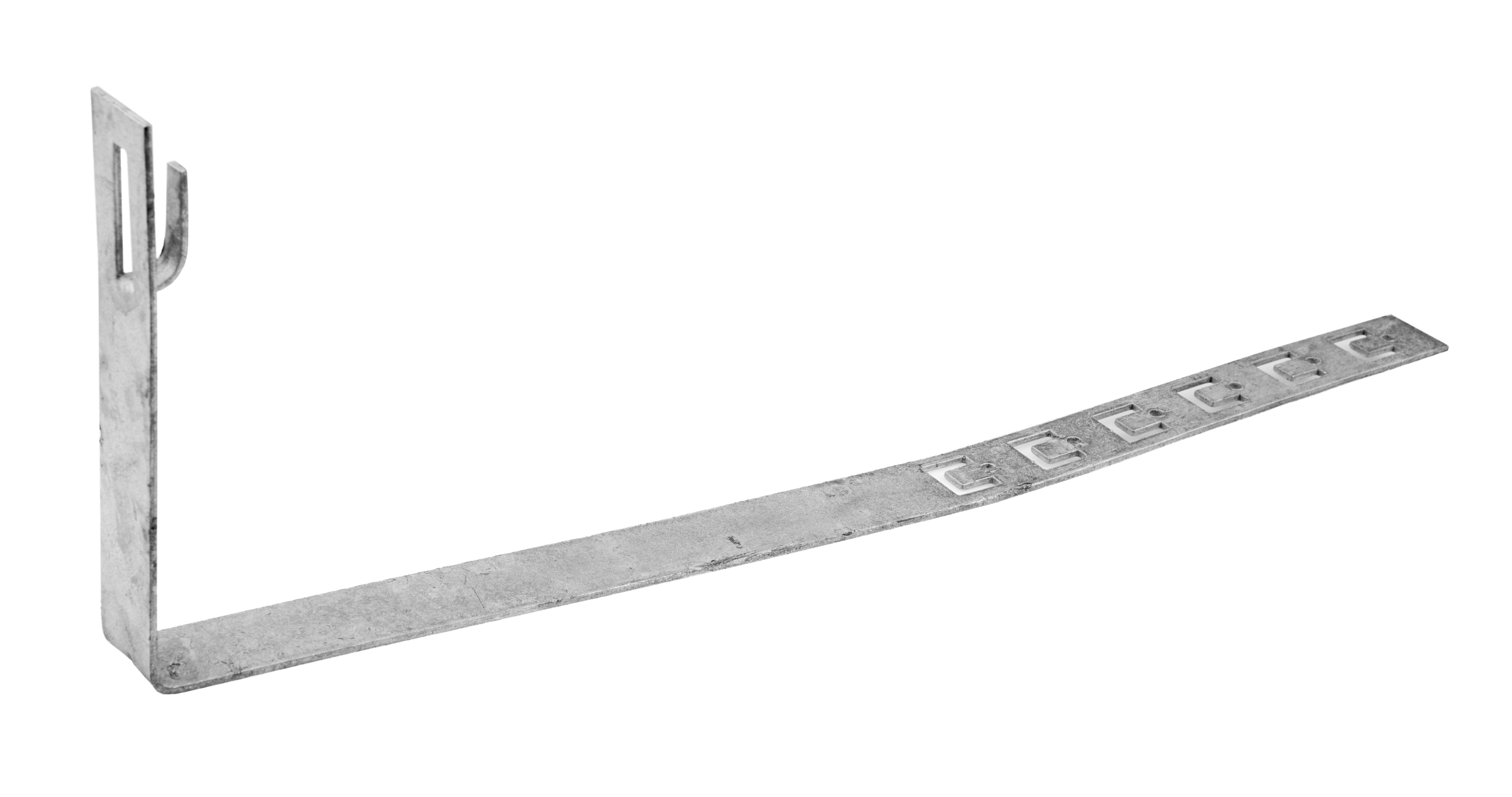 Dachziegelhalter, verstellbar, Biegeklemme, 420mm, feuerverzinkt – Pawbol